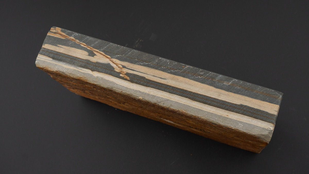 Hitohira Picked Ohira Kuro Natural Stone (No.0115)
