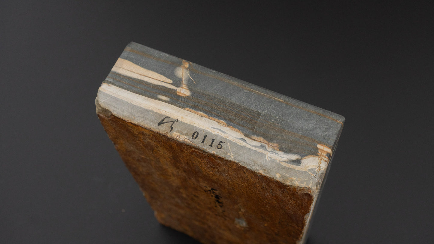 Hitohira Picked Ohira Kuro Natural Stone (No.0115)