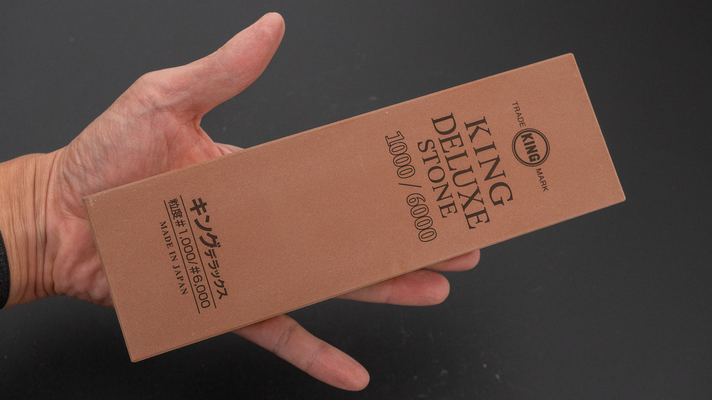 King Deluxe Whetstone ##1000/ #6000 Normal