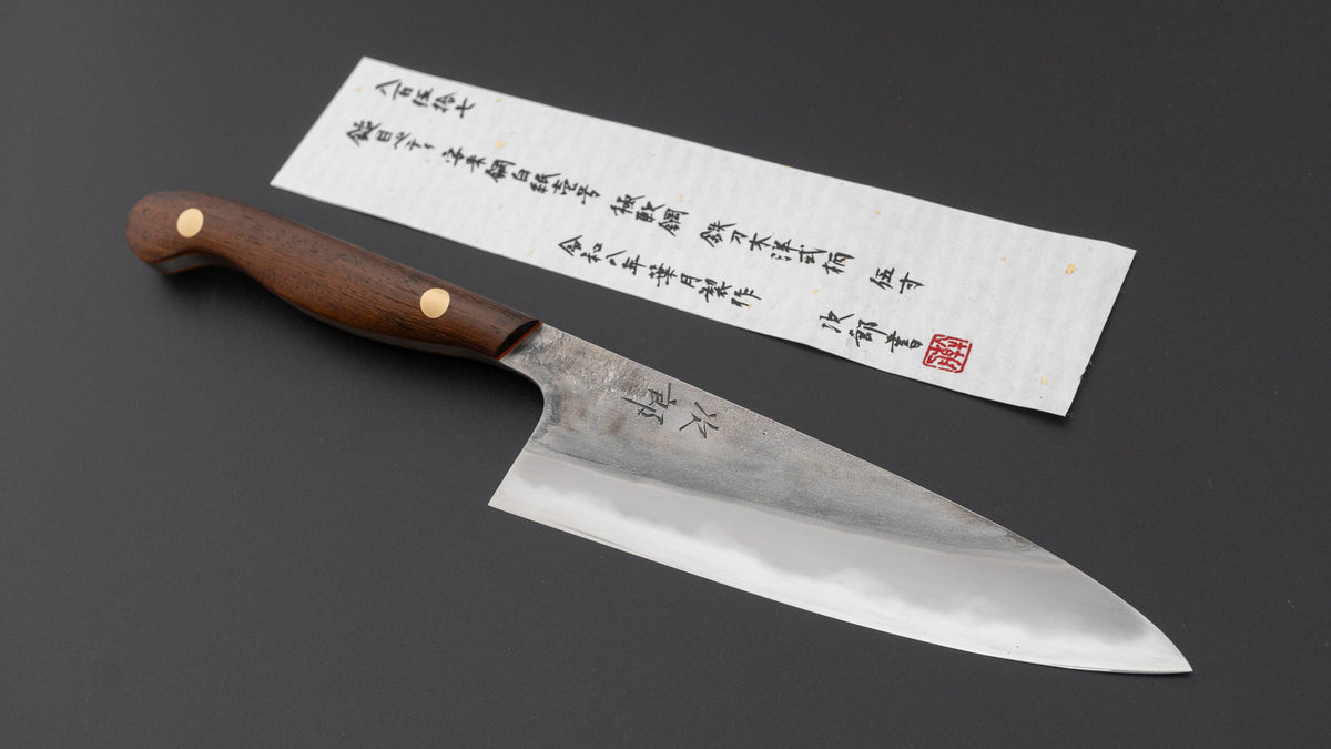 Jiro Tsuchime Yo Petty 150mm Tagayasan Handle (#857)