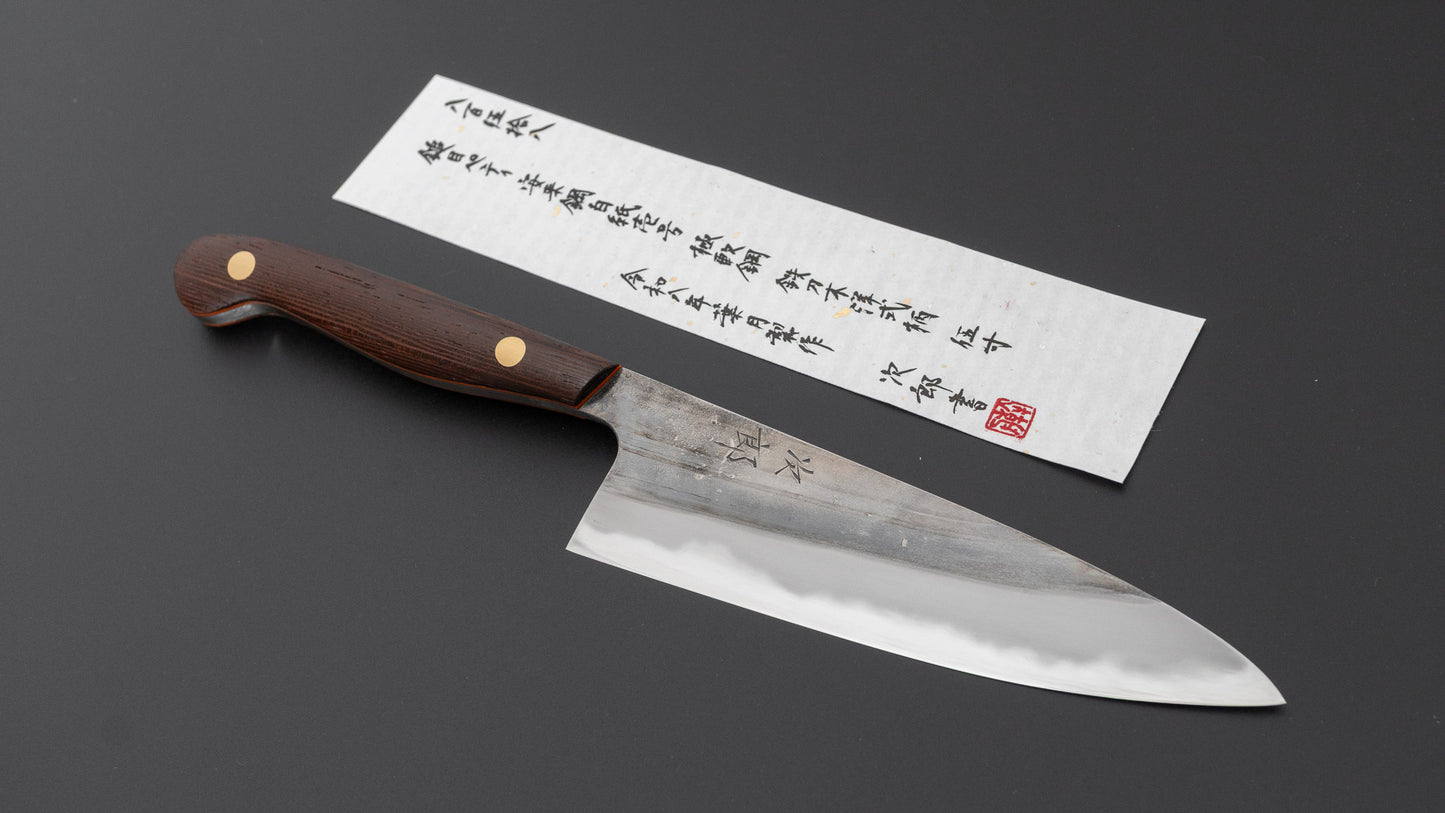 Jiro Tsuchime Yo Petty 150mm Tagayasan Handle (#858)