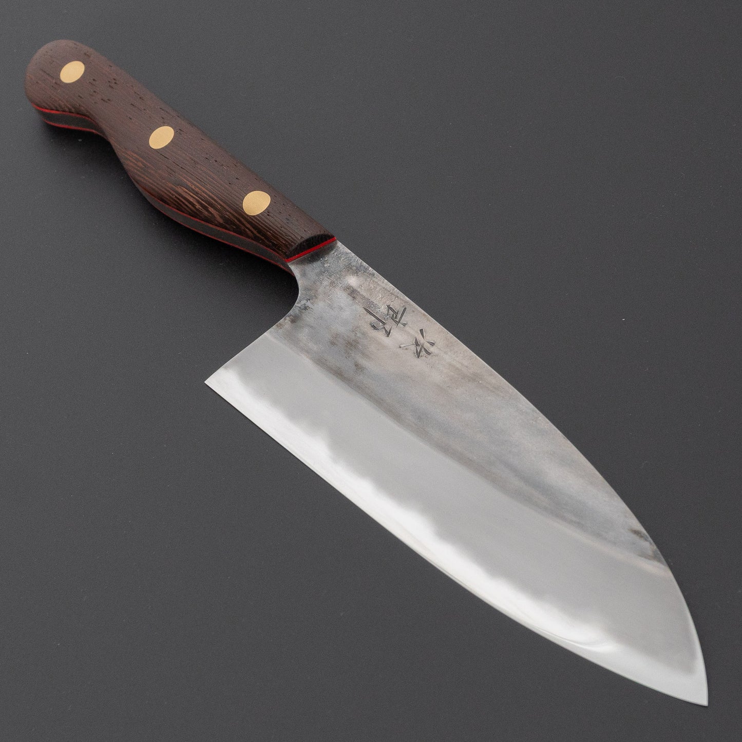 Jiro Tsuchime Yo Santoku 165mm Tagayasan Handle (#859)