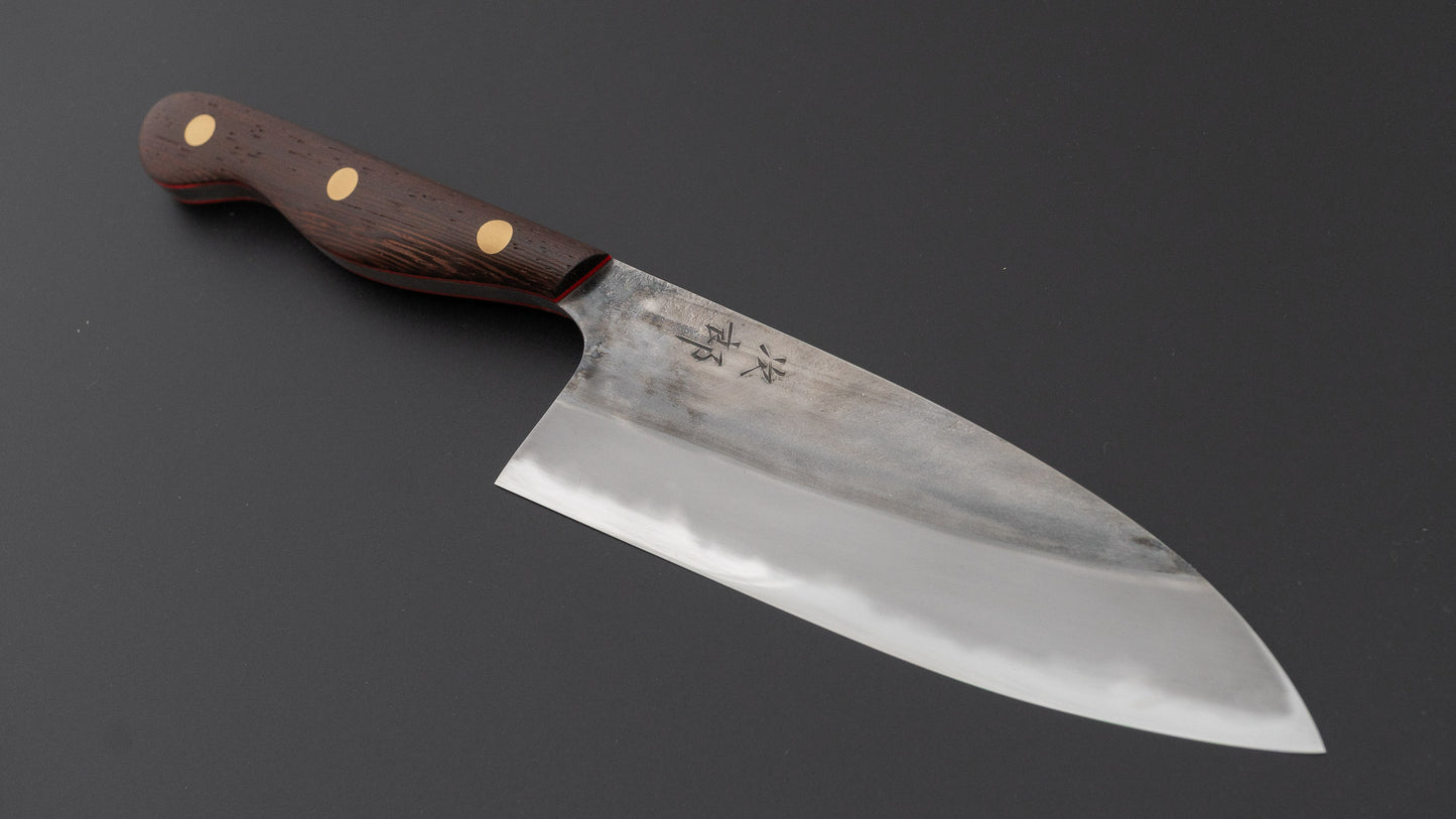 Jiro Tsuchime Yo Santoku 165mm Tagayasan Handle (#859)