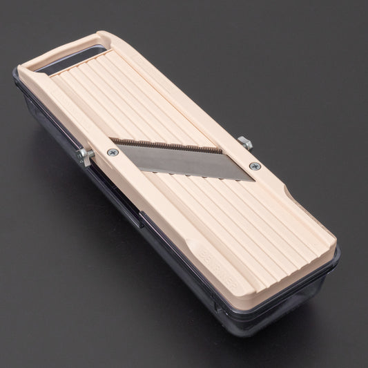 Benriner Mandolin Slicer 64mm with Catch Tray (Ivory)