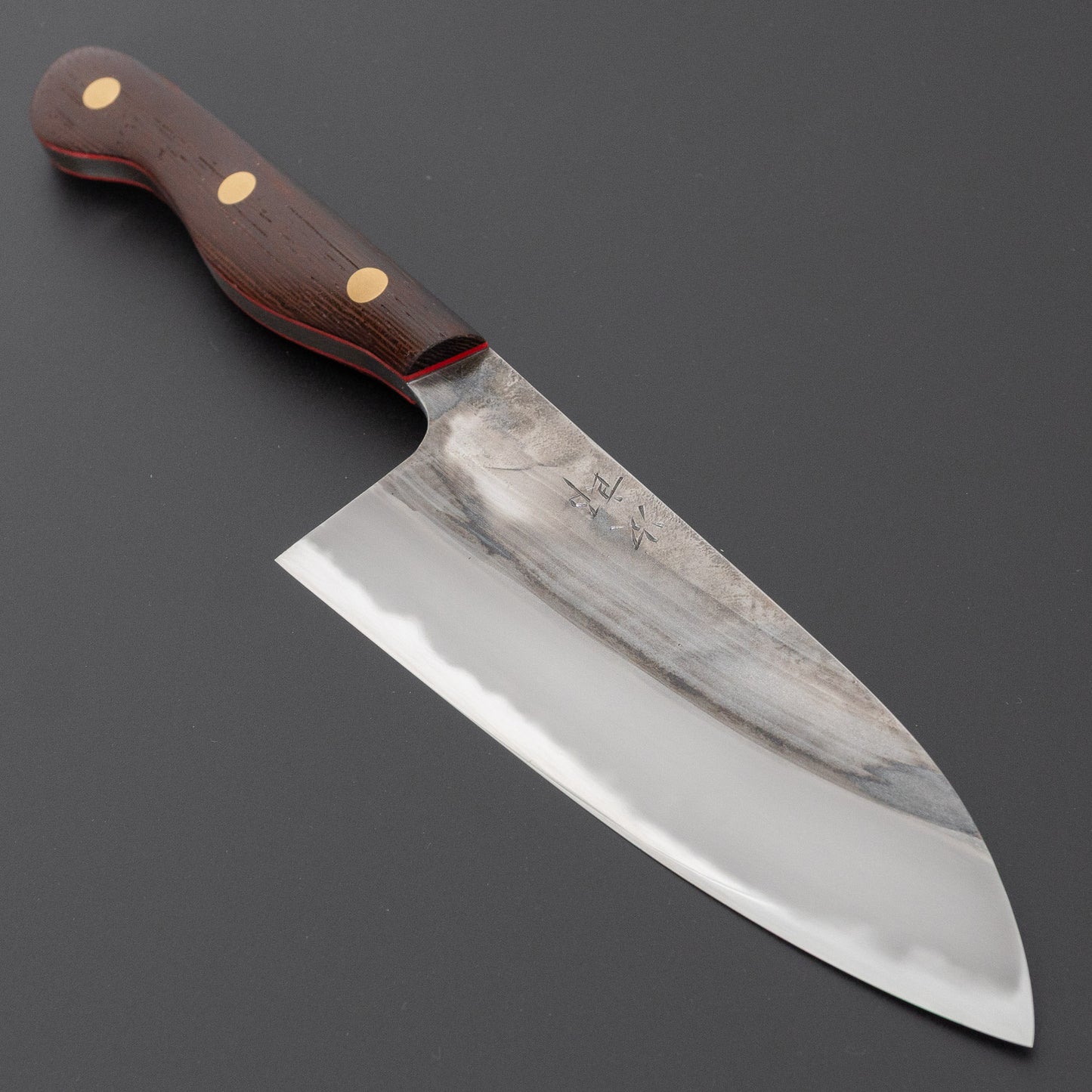 Jiro Tsuchime Yo Santoku 165mm Tagayasan Handle (#861)