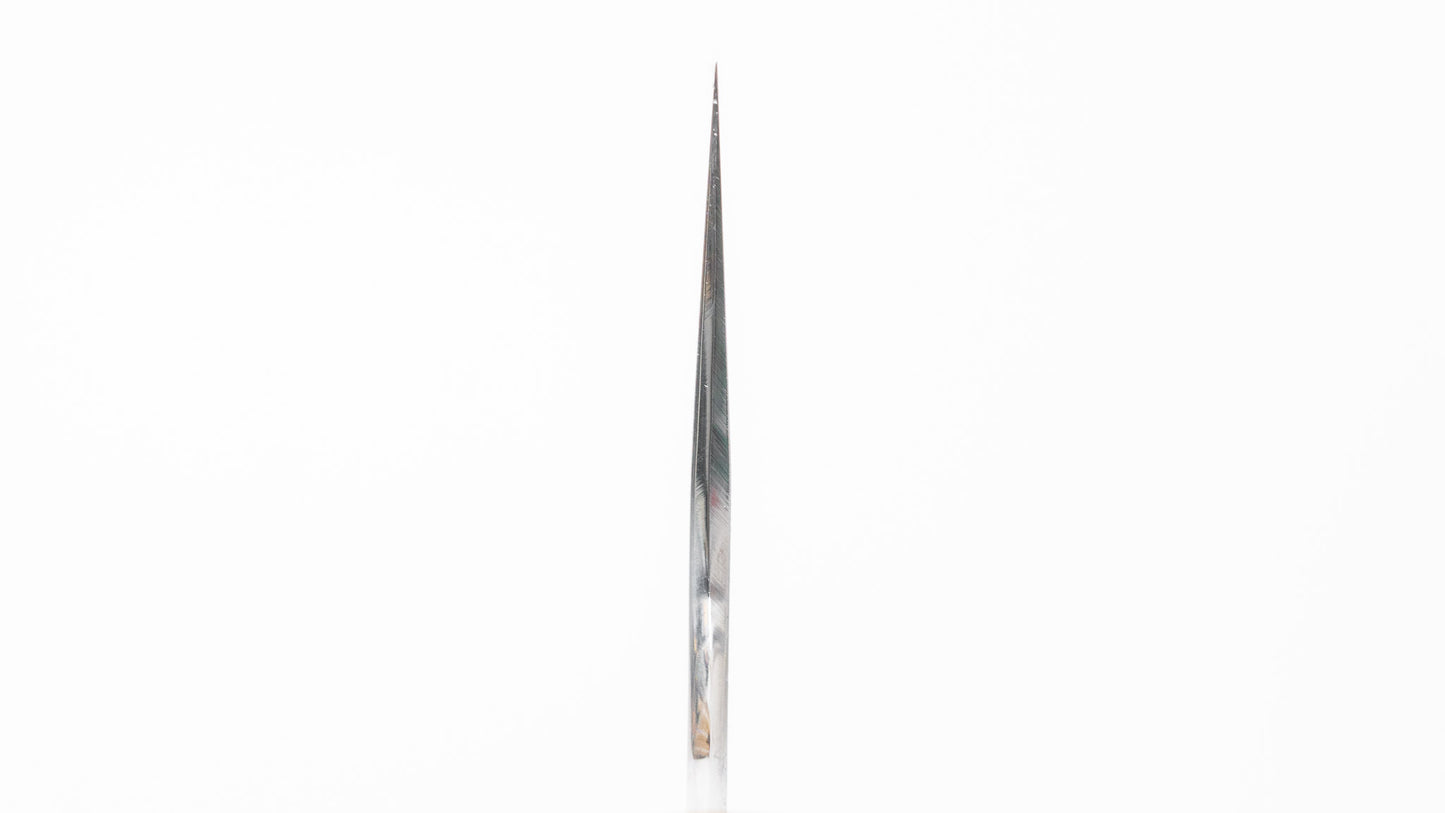Hitohira Togashi White #1 Notaremon Mizu Honyaki Gyuto 210mm Taihei Makassar Ebony Handle (#185/ Saya)