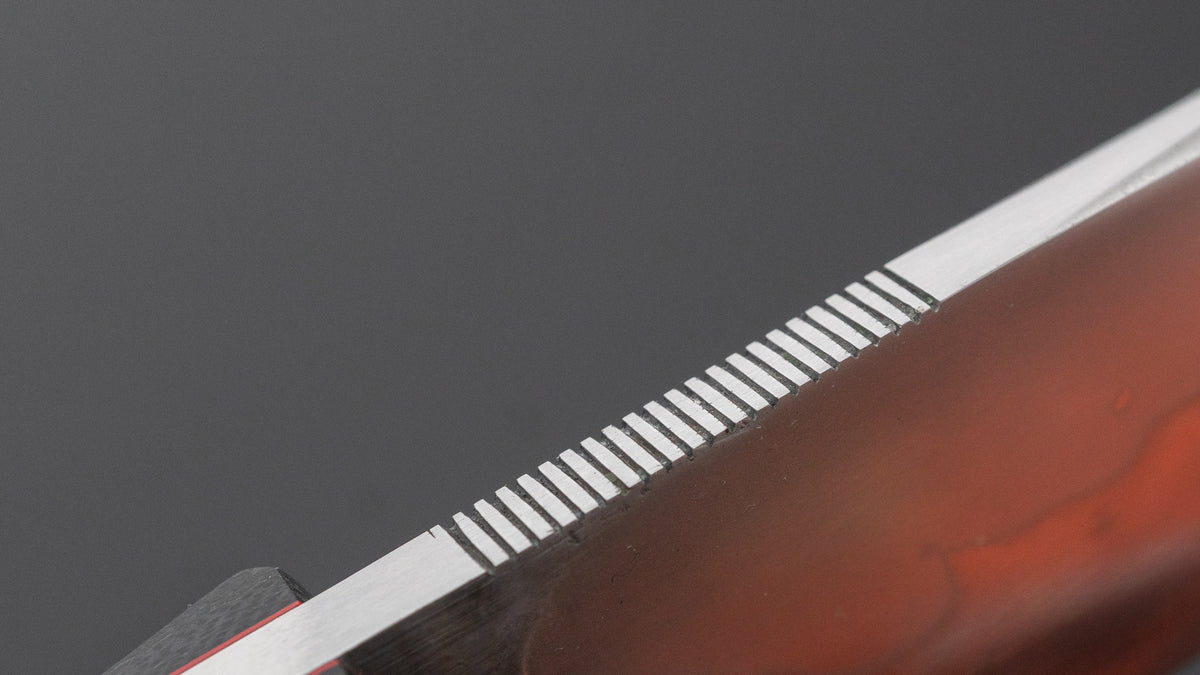 Seino V2 Honyaki Fixed Blade Canvas Micarta Handle (#010)