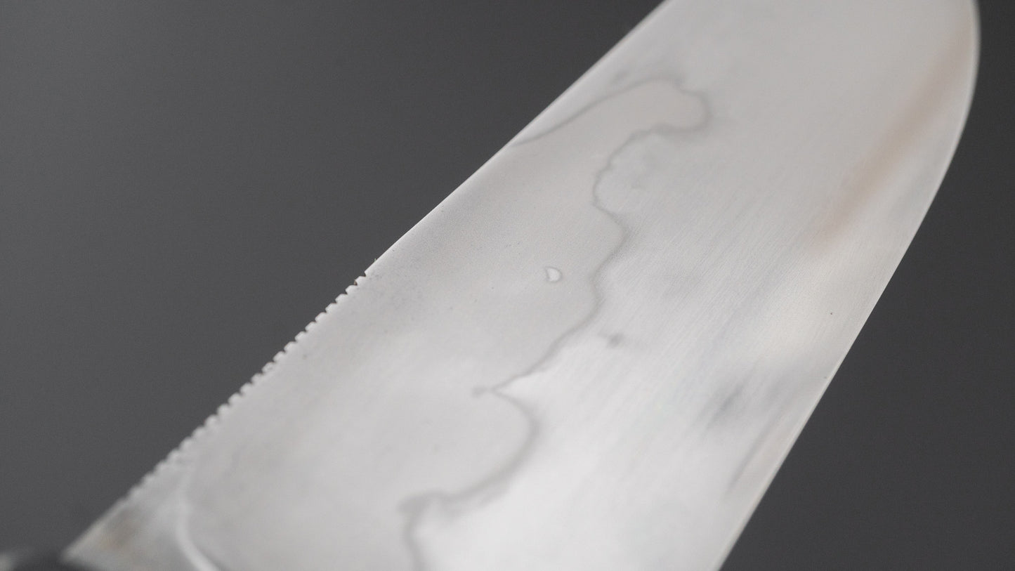Seino V2 Honyaki Fixed Blade Canvas Micarta Handle (#010)