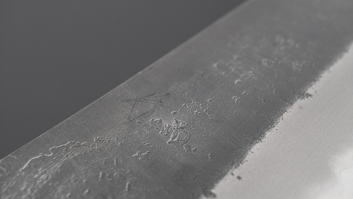 Hitohira Hinode Nashiji White #2 Stainless Clad Gyuto 210mm Wenge Handle