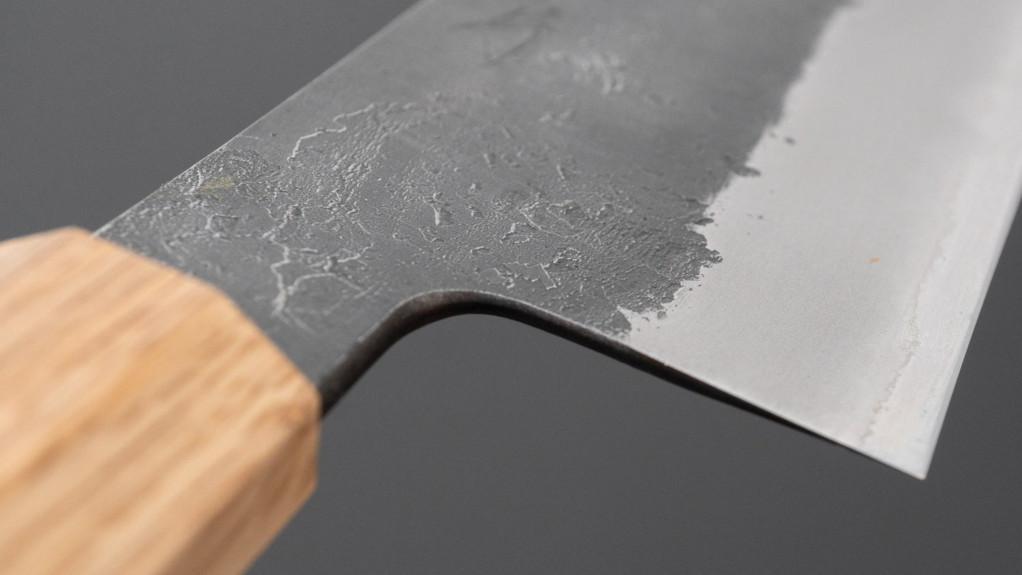 Hitohira Hinode Nashiji White #2 Stainless Clad Gyuto 210mm Wenge Handle