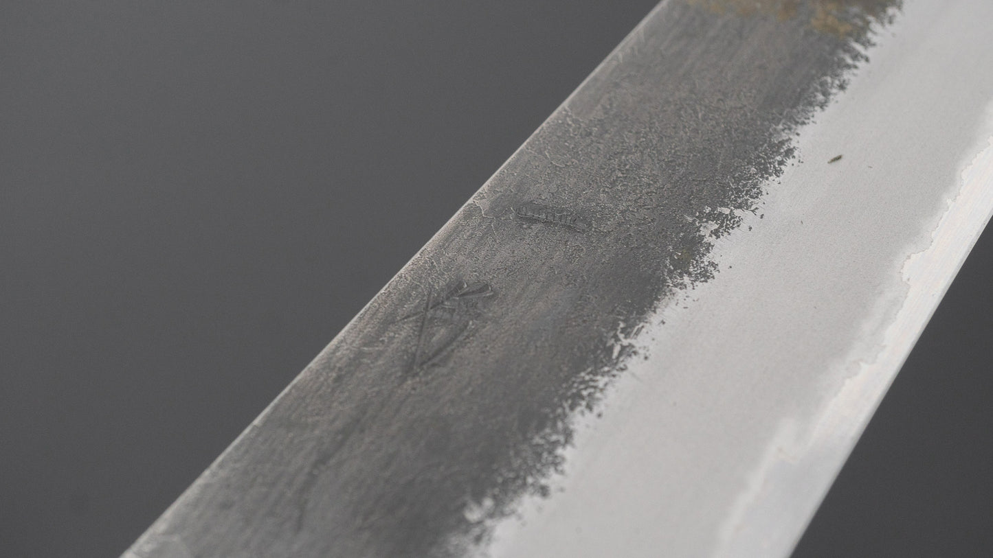 Hitohira Hinode Nashiji White #2 Stainless Clad Sujihiki 240mm Wenge Handle