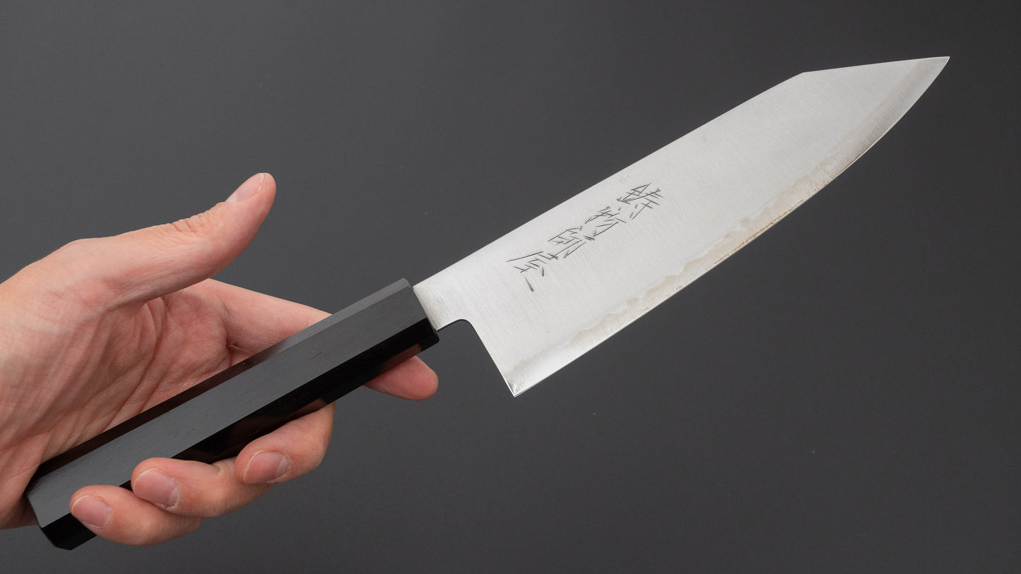 Hitohira Imojiya TH Blue Super Bunka Ebony Handle