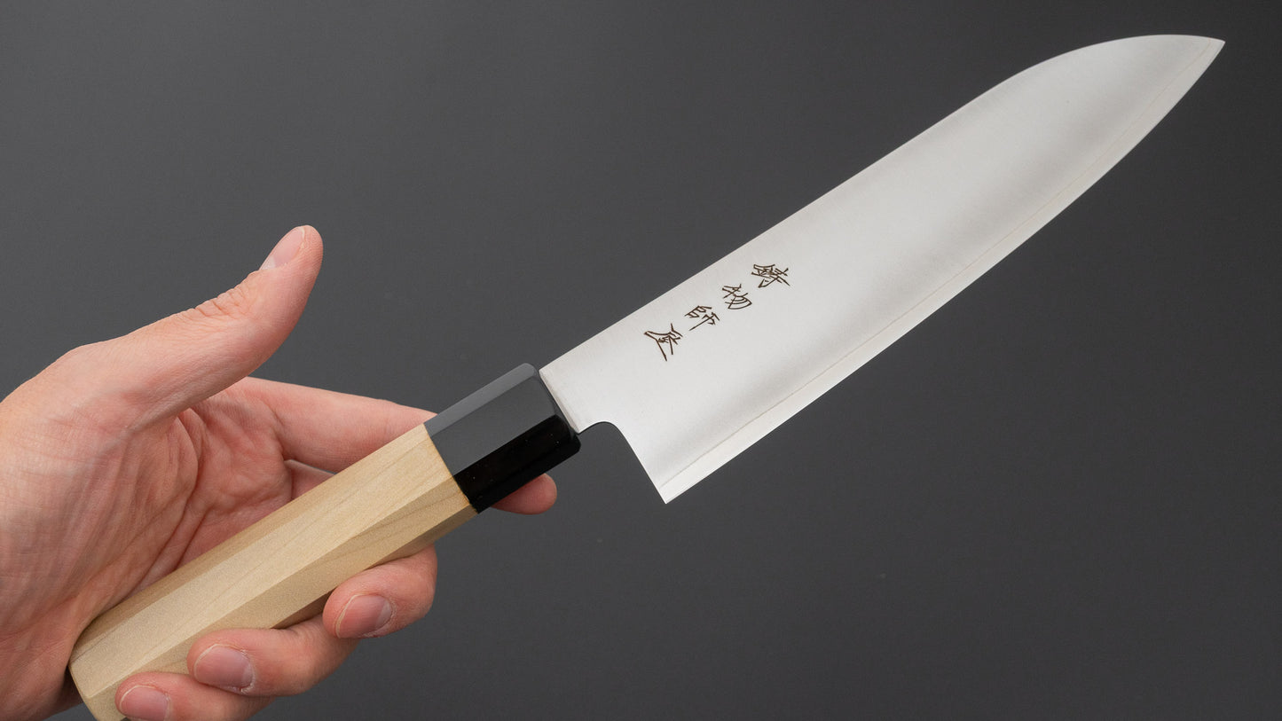 Hitohira Imojiya MZ VG-1 Santoku 180mm Ho Wood Handle