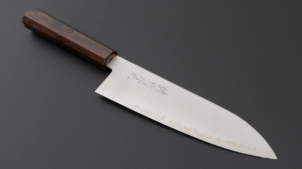 Hitohira Imojiya TH V-Toku 2 Santoku Ebony Handle