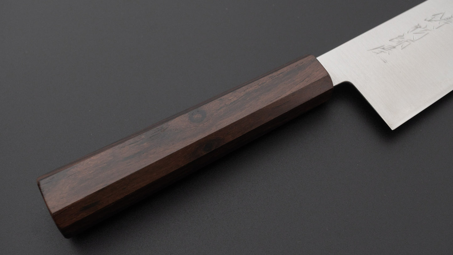 Hitohira Imojiya TH V-Toku 2 Santoku Ebony Handle