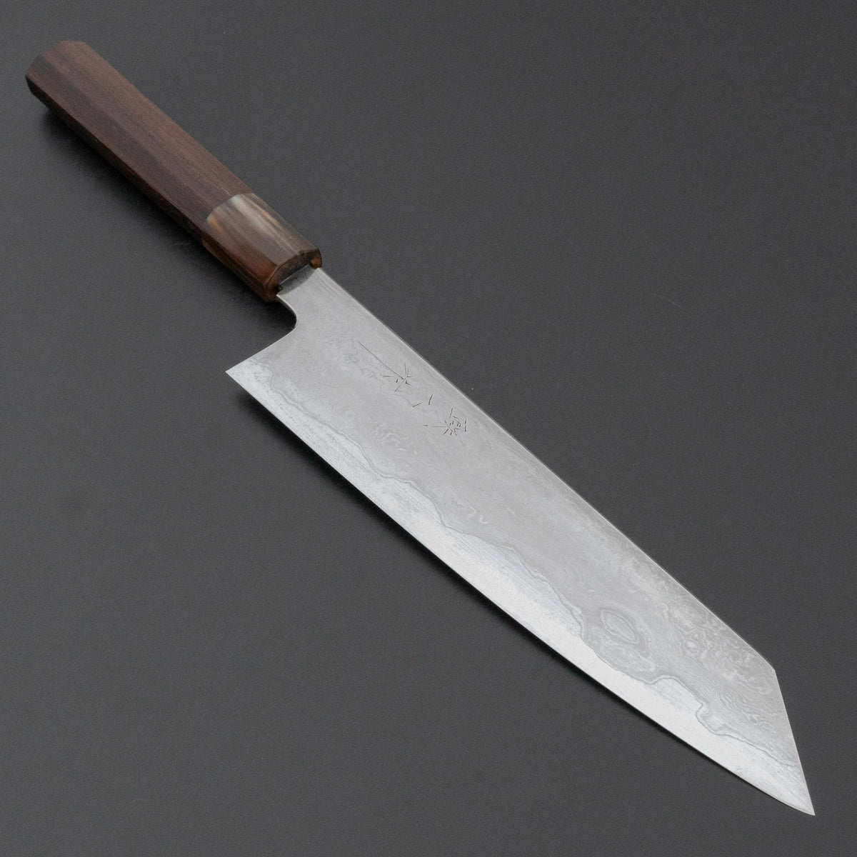 Tetsujin SP Blue #2 Damascus Kiritsuke Gyuto 240mm Taihei Tagayasan Handle (#08)
