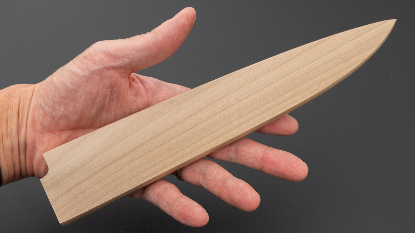 Hitohira Mumei Ho Wood Saya Yanagiba 210mm