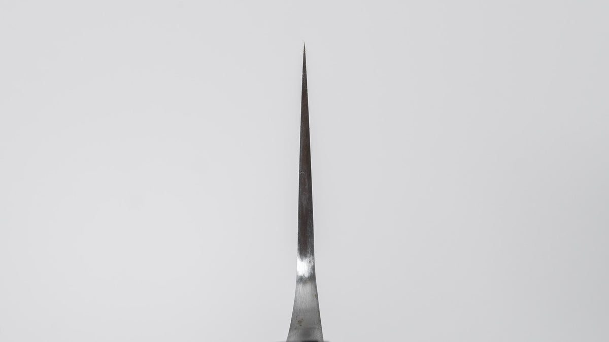 かじや次郎 鎚目 和式 牛刀 240mm 太平鉄刀木柄 (#864)