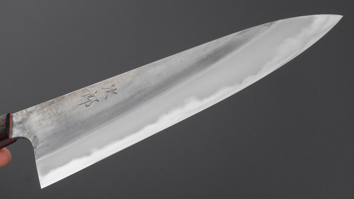 かじや次郎 鎚目 洋式 ペティナイフ 180mm 鉄刀木柄 (#870)