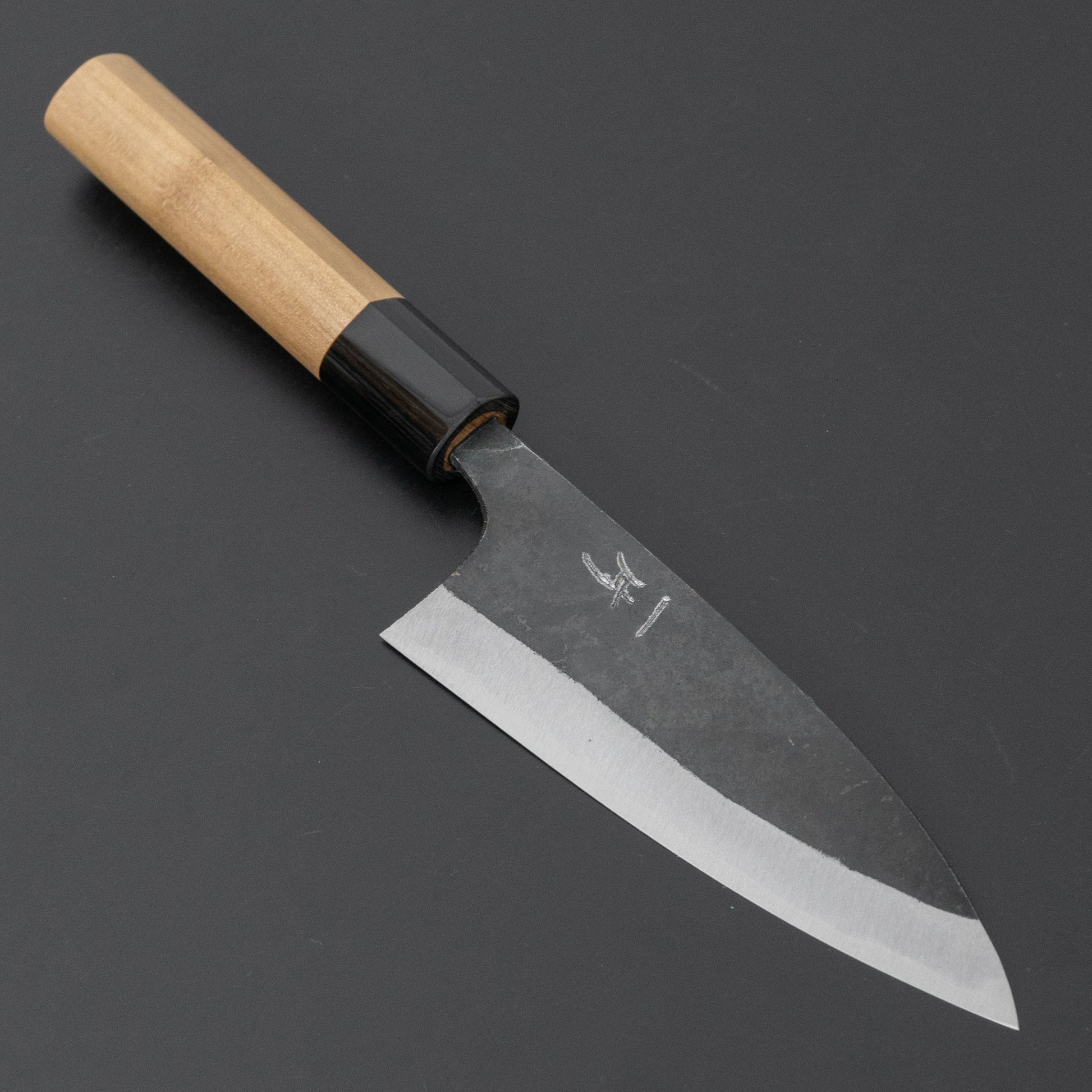 Hitohira Onihiro White #1 Gyuto 120mm Ho Wood Handle (D-Shape)