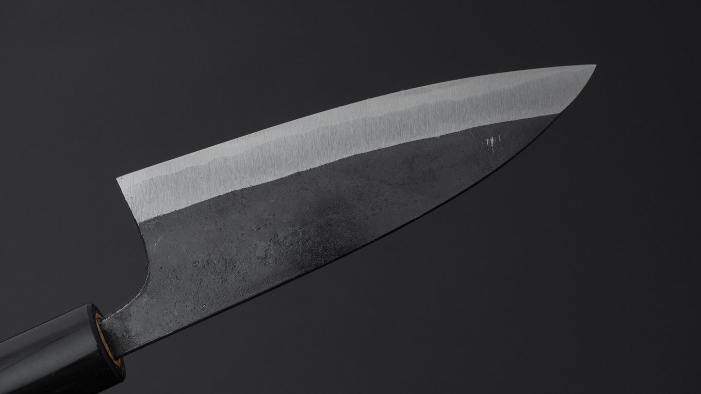 Hitohira Onihiro White #1 Gyuto 120mm Ho Wood Handle (D-Shape)