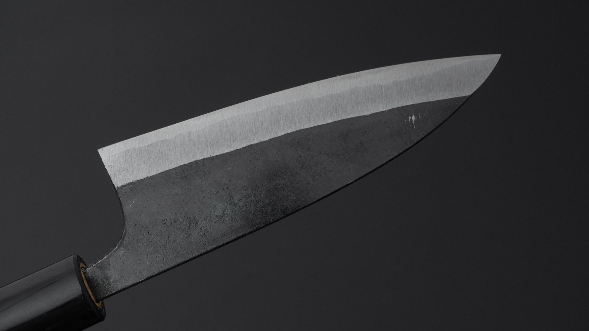 Hitohira Onihiro White #1 Gyuto 120mm Ho Wood Handle (D-Shape)
