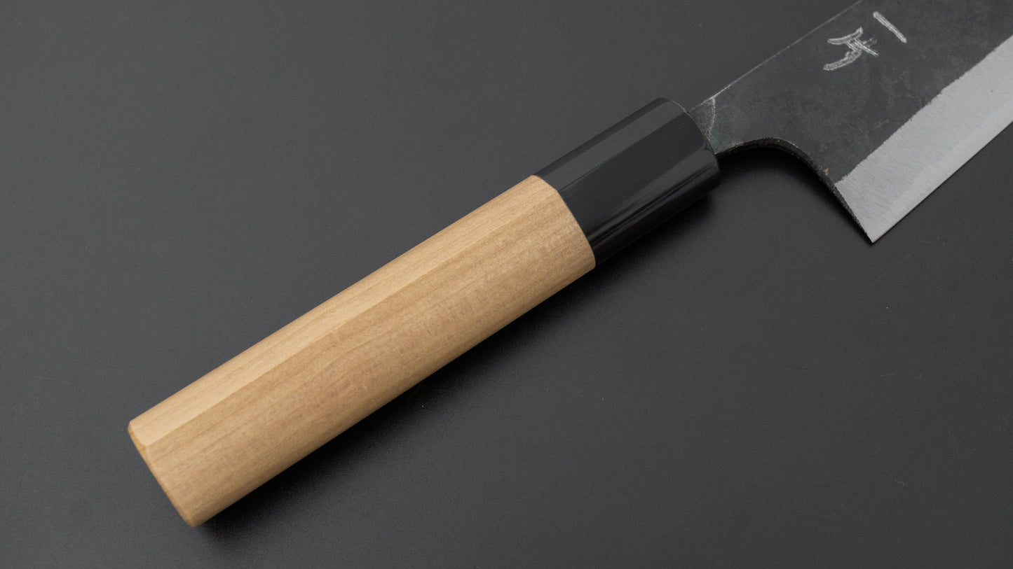 Hitohira Onihiro White #1 Gyuto 120mm Ho Wood Handle (D-Shape)