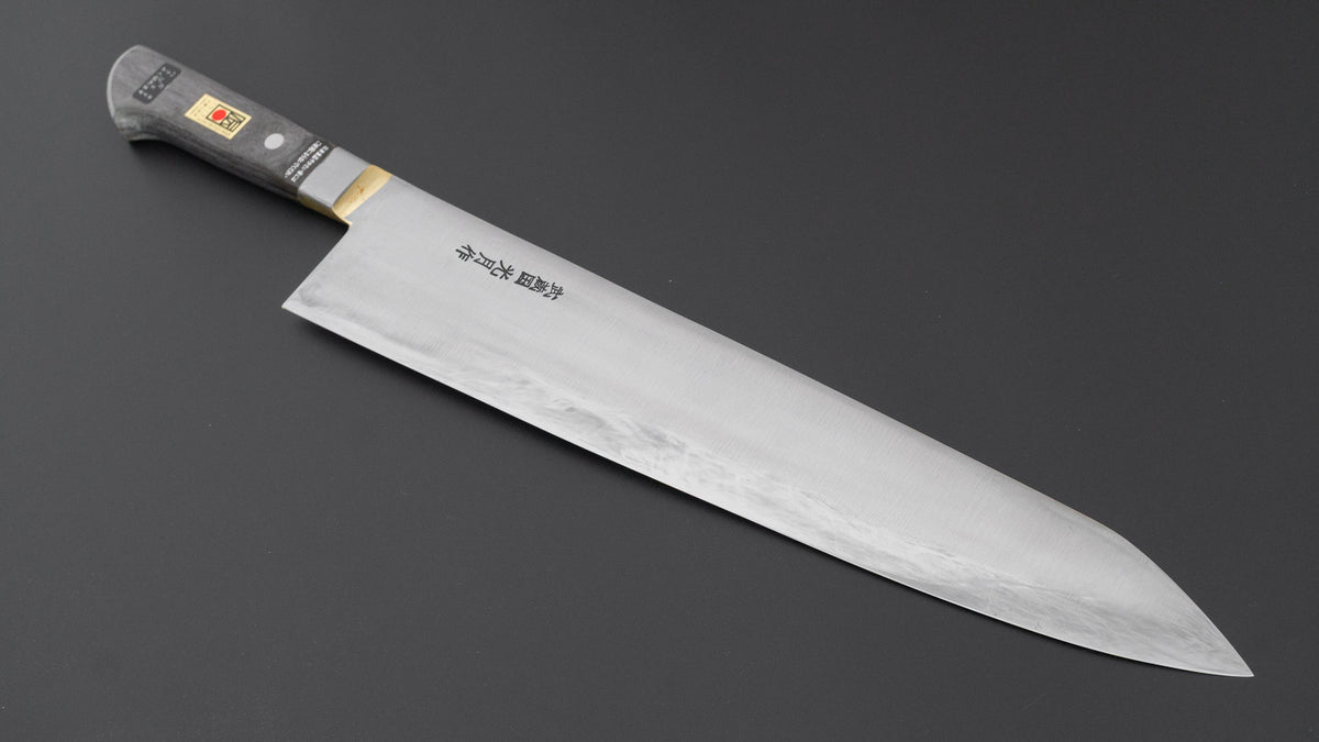 Kogetsu Carbon Gyuto 360mm Pakka Handle