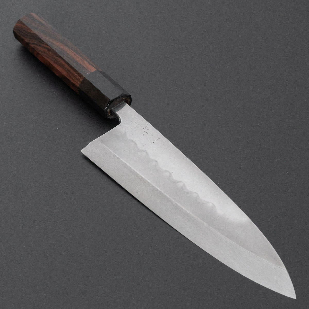 Hitohira Togashi White #2 Mizu Honyaki Deba 195mm Taihei Makassar Ebony Handle (#170/ Saya)