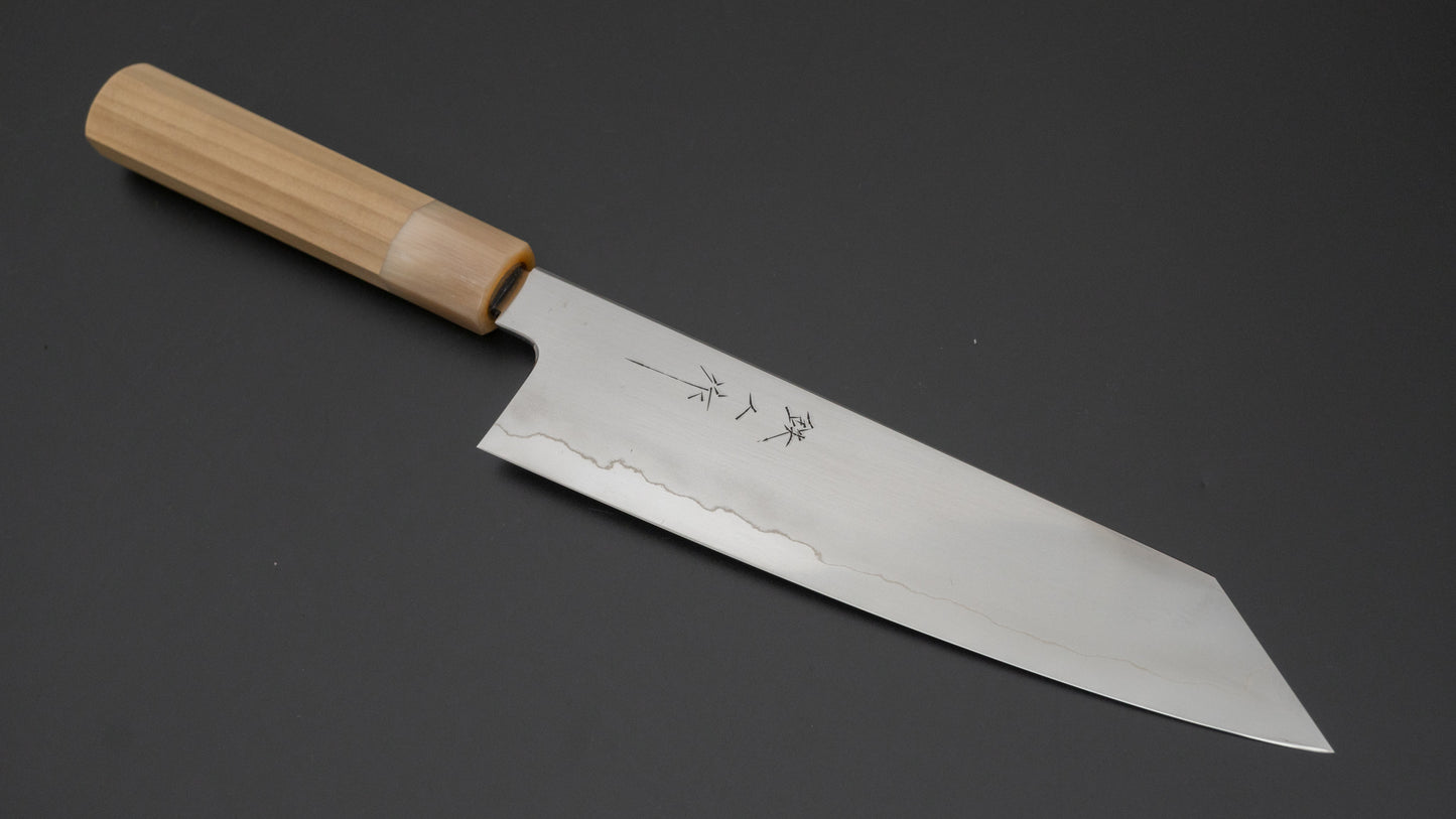 Tetsujin Silver #3 Tachi Kiritsuke Gyuto 210mm Ho Wood Handle - HITOHIRA