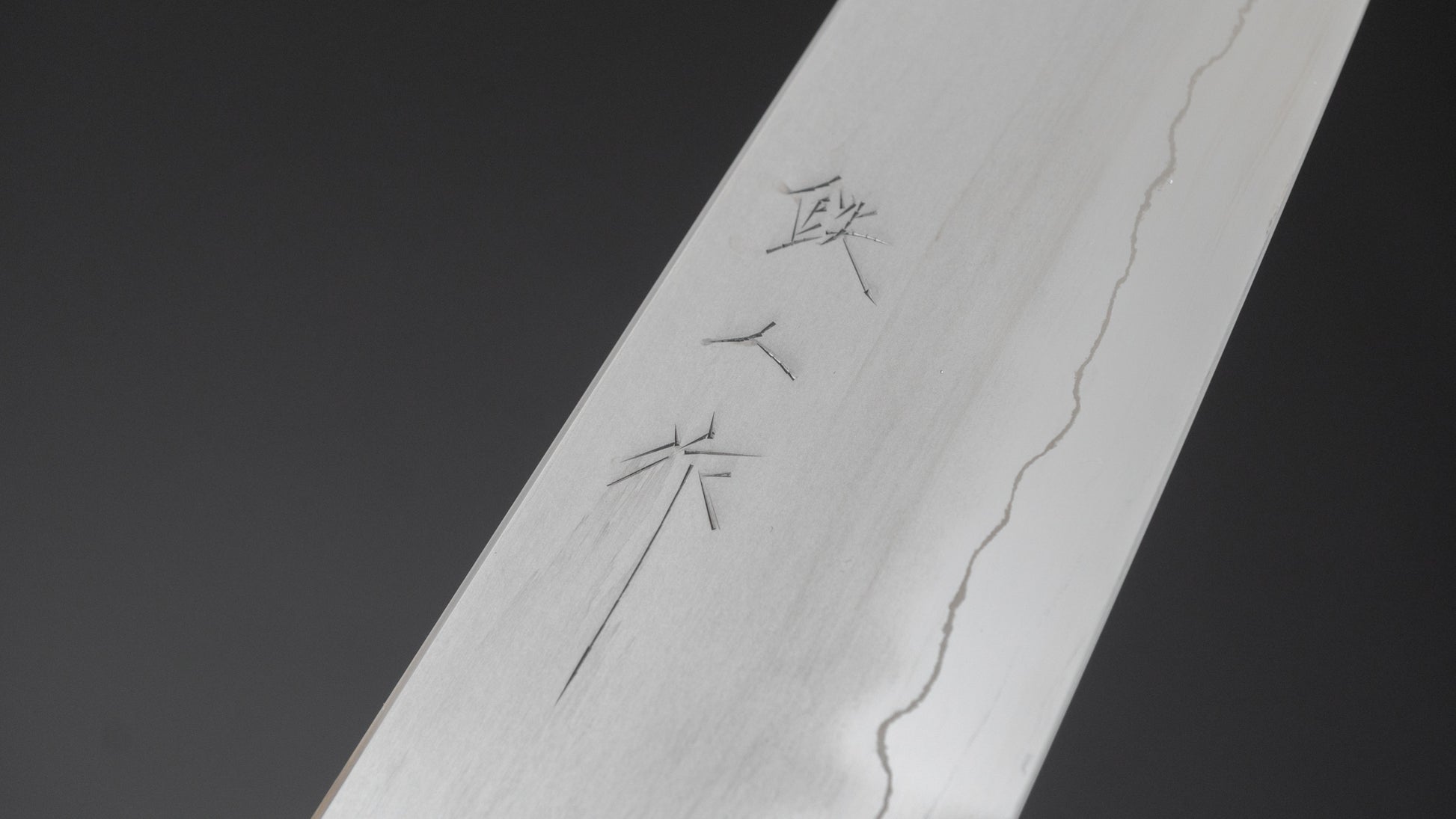 Tetsujin Silver #3 Kasumi Kiritsuke Gyuto 210mm Taihei Rosewood Handle - HITOHIRA