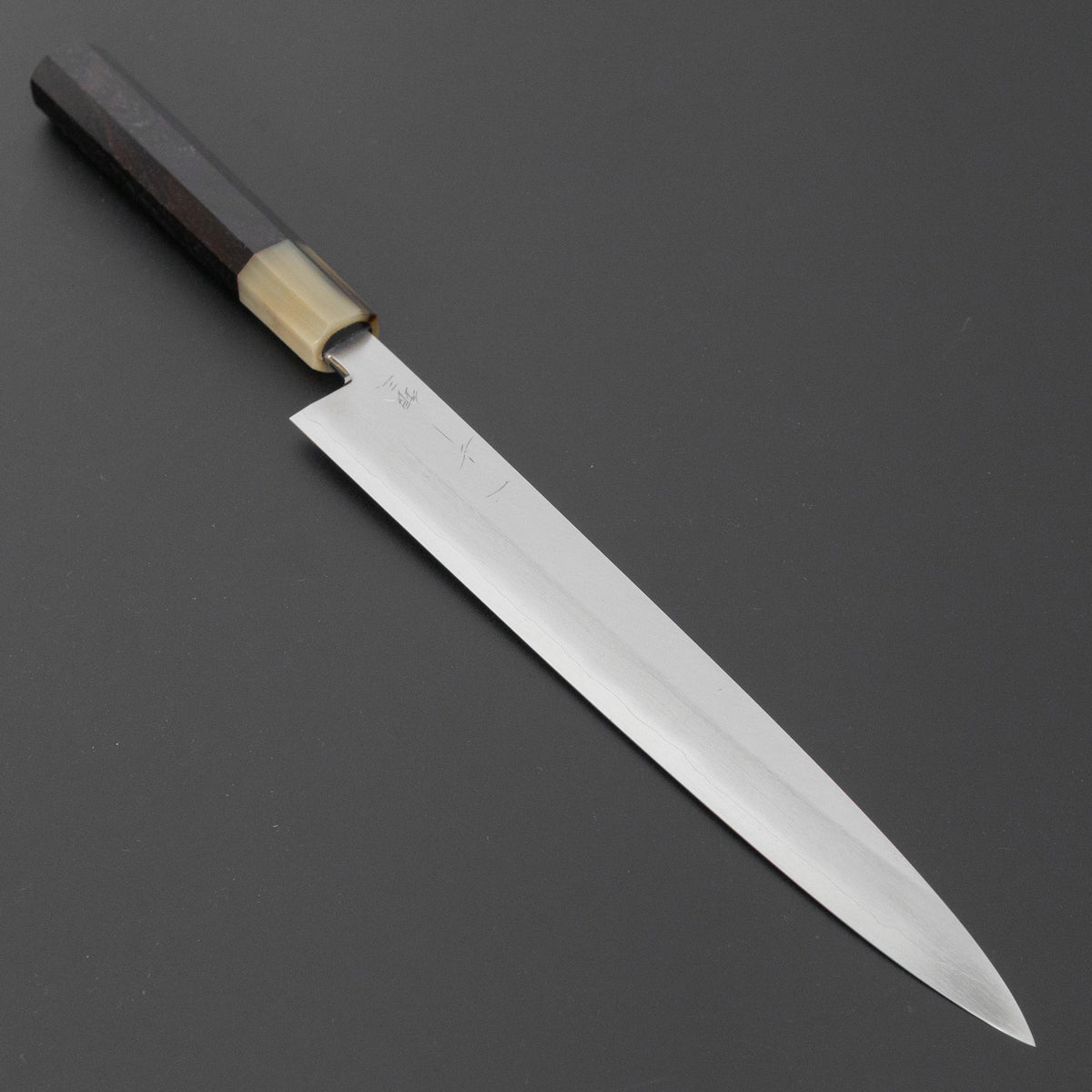 Hitohira Nakagawa Katsushiro Silver #3 Yanagiba 240mm Ebony Handle (Saya)