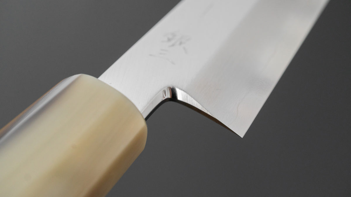 Hitohira Nakagawa Katsushiro Silver #3 Yanagiba 240mm Ebony Handle (Saya)