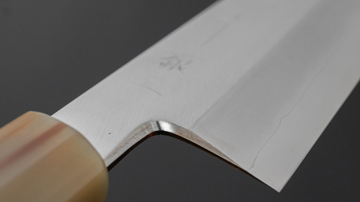 ひとひら 中川 勝四郎 銀三 切付 240mm 黒檀柄