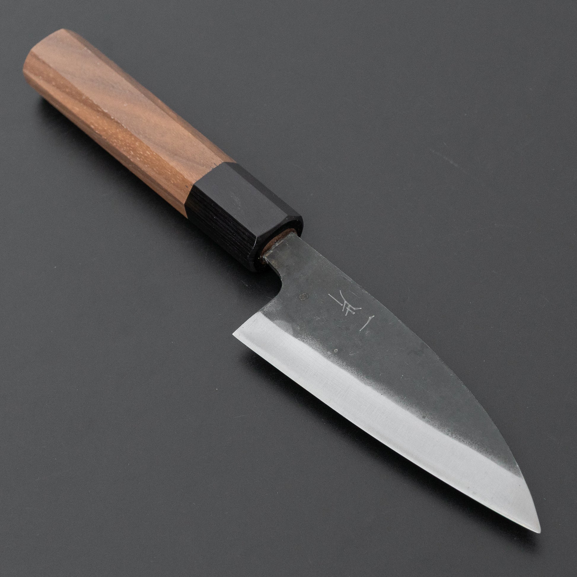 Hitohira Hizen Kurouchi Blue #1 Utility 105mm Walnut Handle