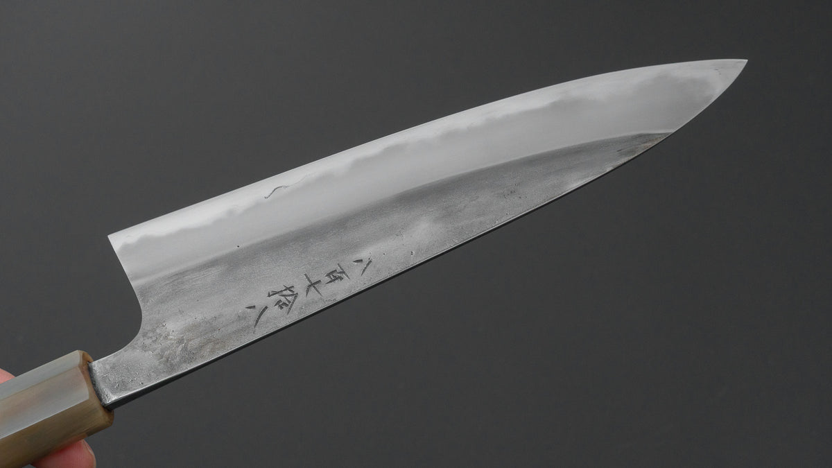 かじや次郎 鎚目 和式 ペティナイフ 180mm 太平鉄刀木柄 (#878)