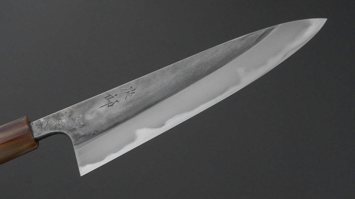 かじや次郎 鎚目 和式 ペティナイフ 180mm 太平鉄刀木柄 (#879)