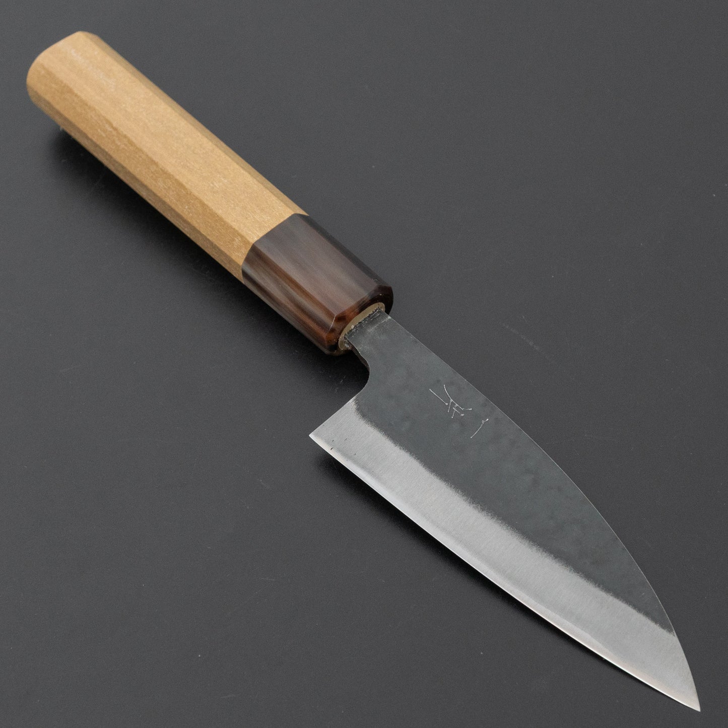Hitohira Hizen Kurouchi Blue #1 Stainless Clad Utility 105mm Ho Wood Handle
