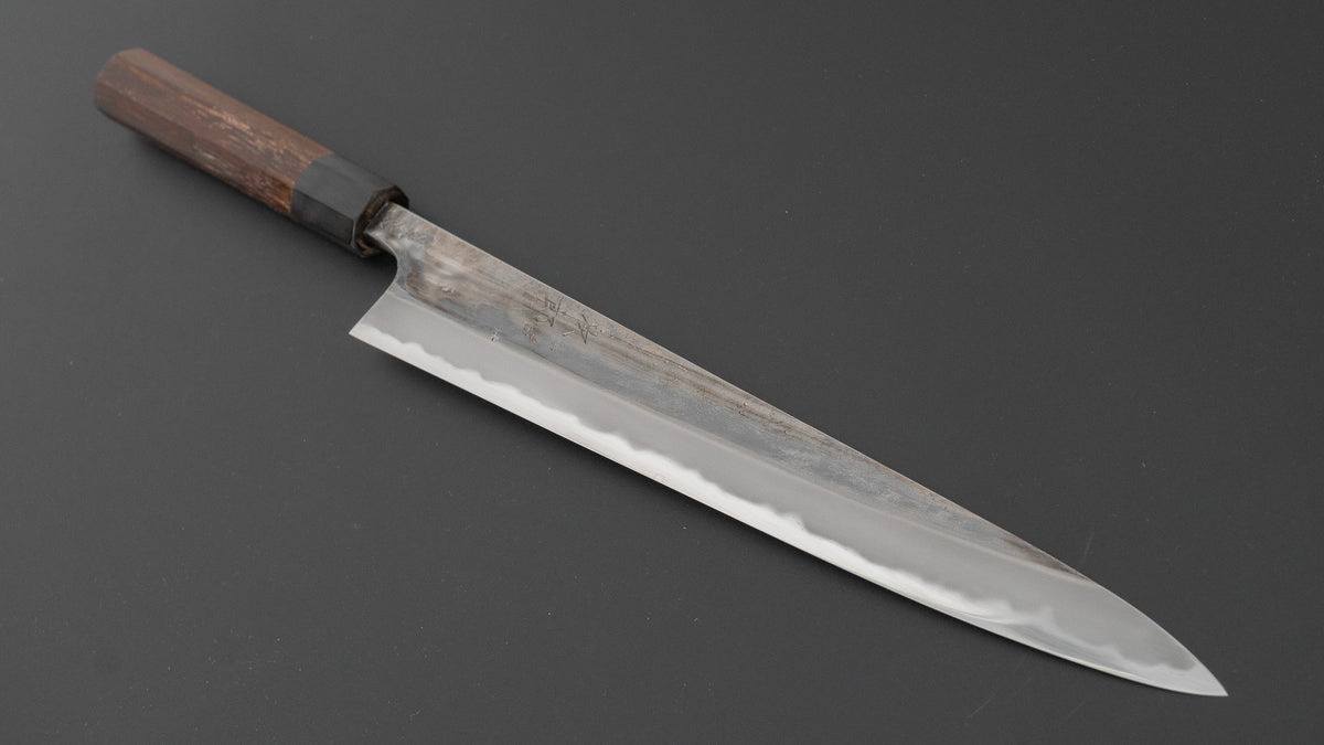 かじや次郎 鎚目 和式 筋引 270mm 太平鉄刀木柄 (#881)