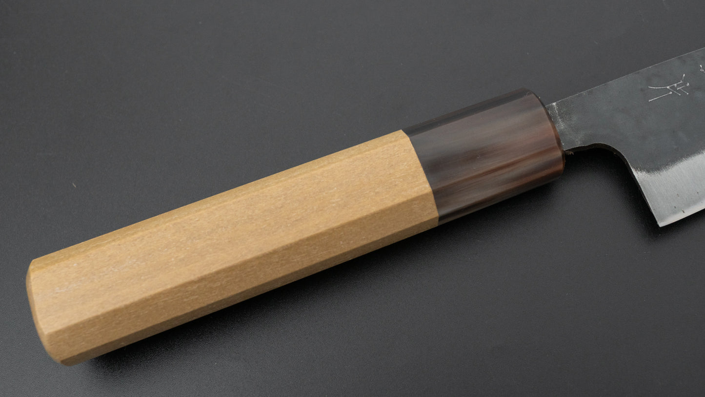 Hitohira Hizen Kurouchi Blue #1 Stainless Clad Utility 105mm Ho Wood Handle