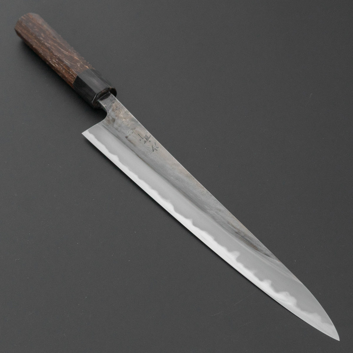 かじや次郎 鎚目 和式 筋引 270mm 太平鉄刀木柄 (#882)