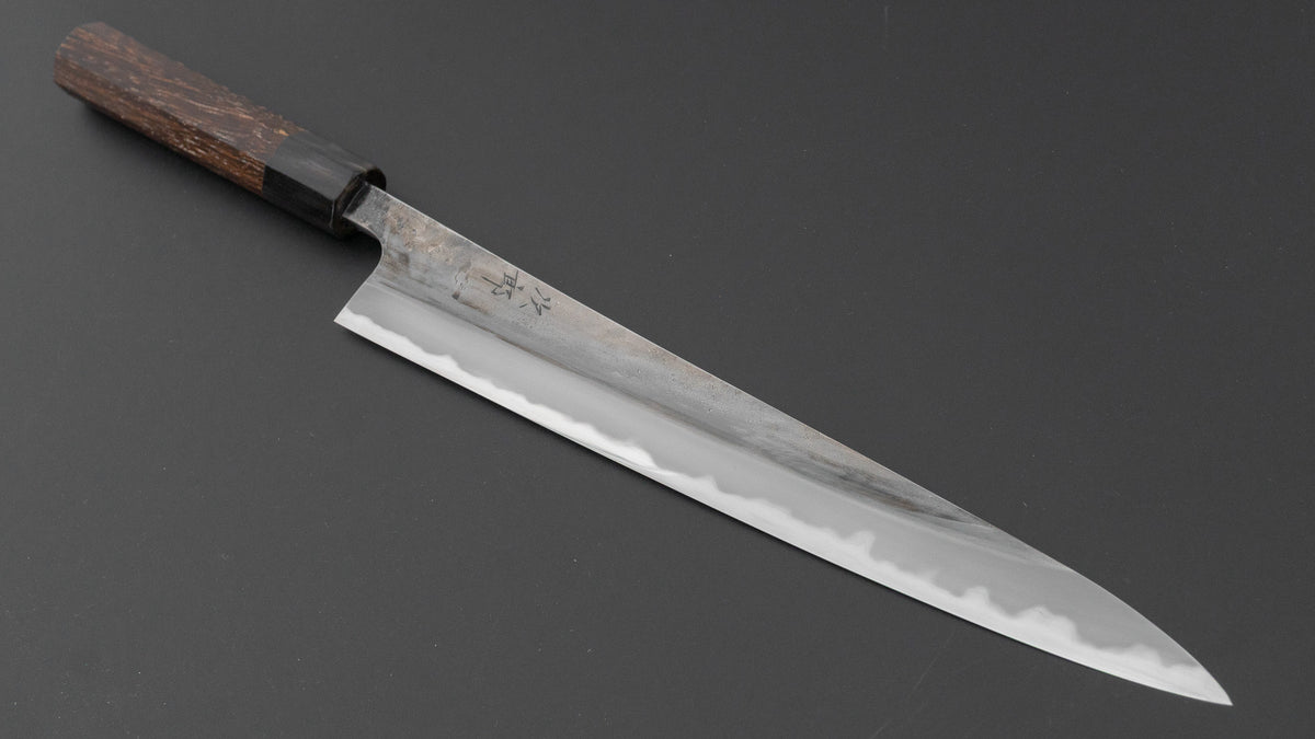 かじや次郎 鎚目 和式 筋引 270mm 太平鉄刀木柄 (#882)