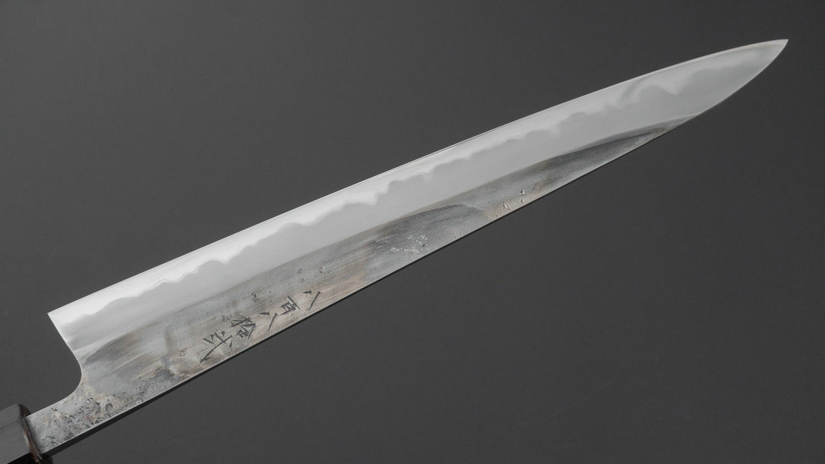 かじや次郎 鎚目 和式 筋引 270mm 太平鉄刀木柄 (#882)