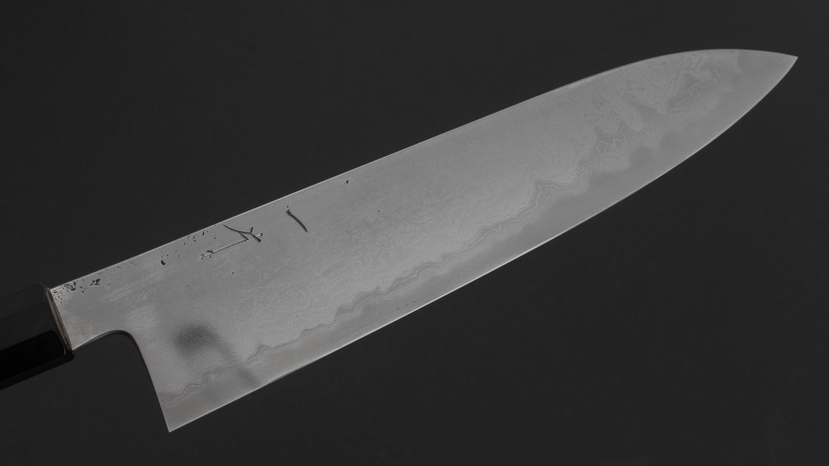 Hitohira Nigara B2 Damascus Gyuto 240mm Quince Handle
