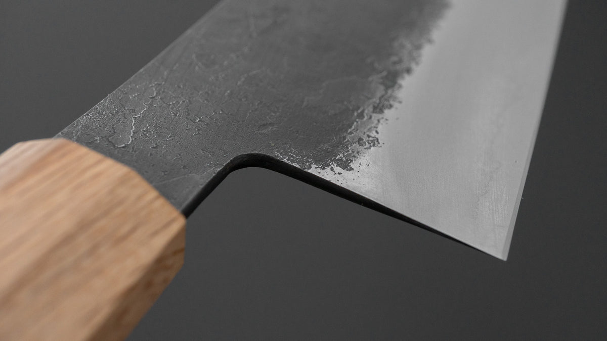 Hitohira Hinode Nashiji White #2 Stainless Clad Kiritsuke Gyuto 210mm Wenge Handle