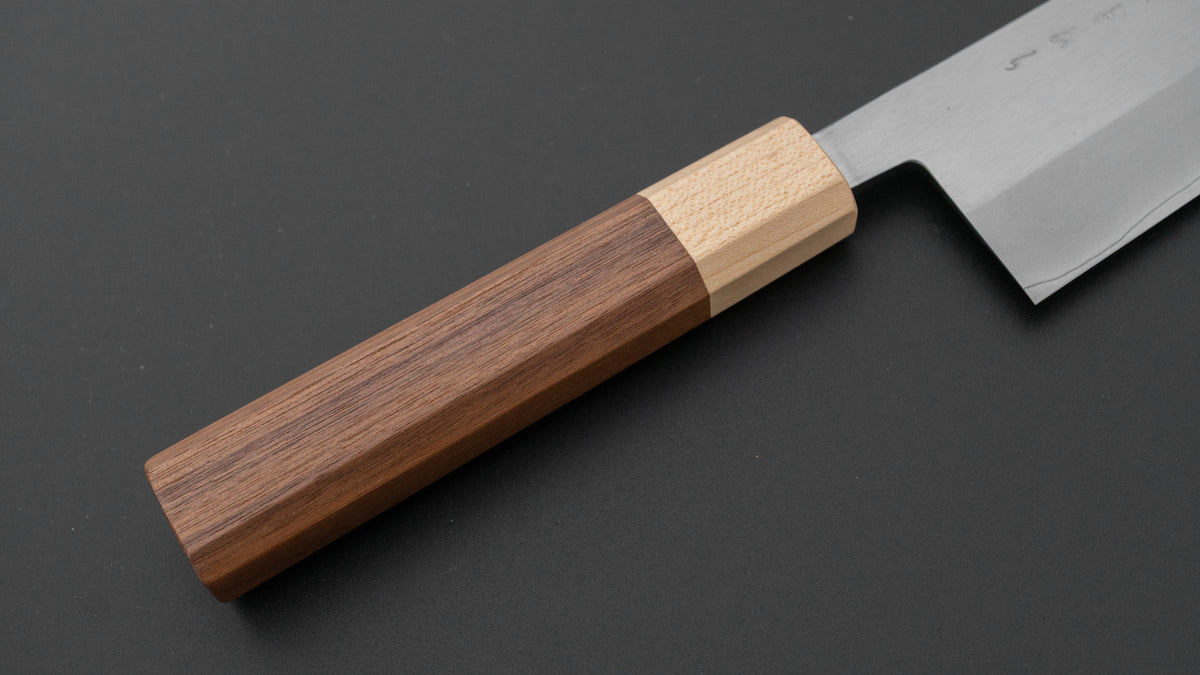 Hitohira TD SLD Migaki Santoku 165mm Walnut Handle