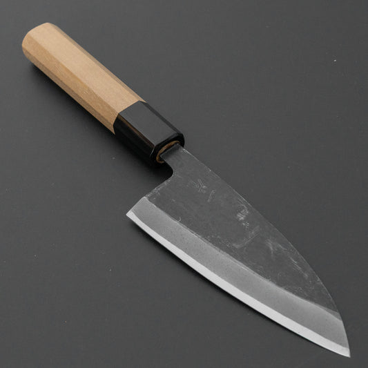Hitohira White #2 Kurouchi Deba 120mm Ho Wood Handle