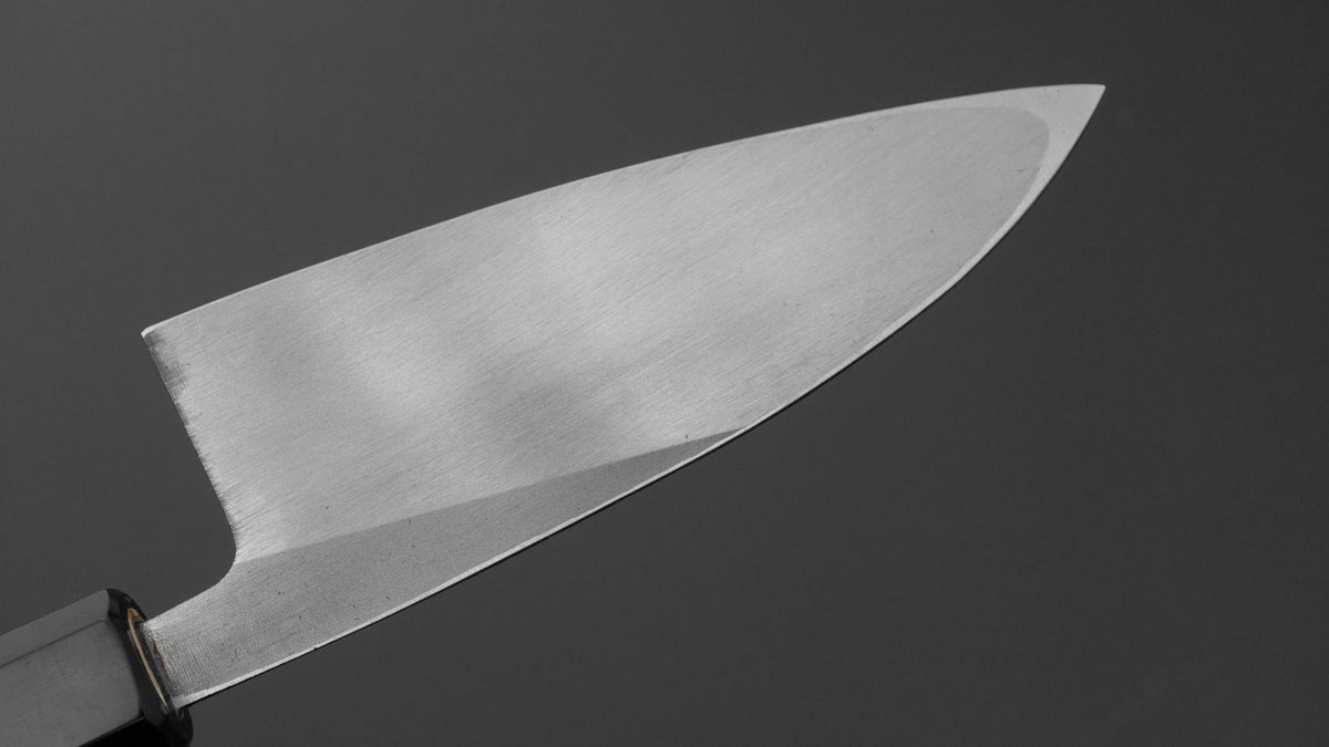 Hitohira White #2 Kurouchi Deba 120mm Ho Wood Handle
