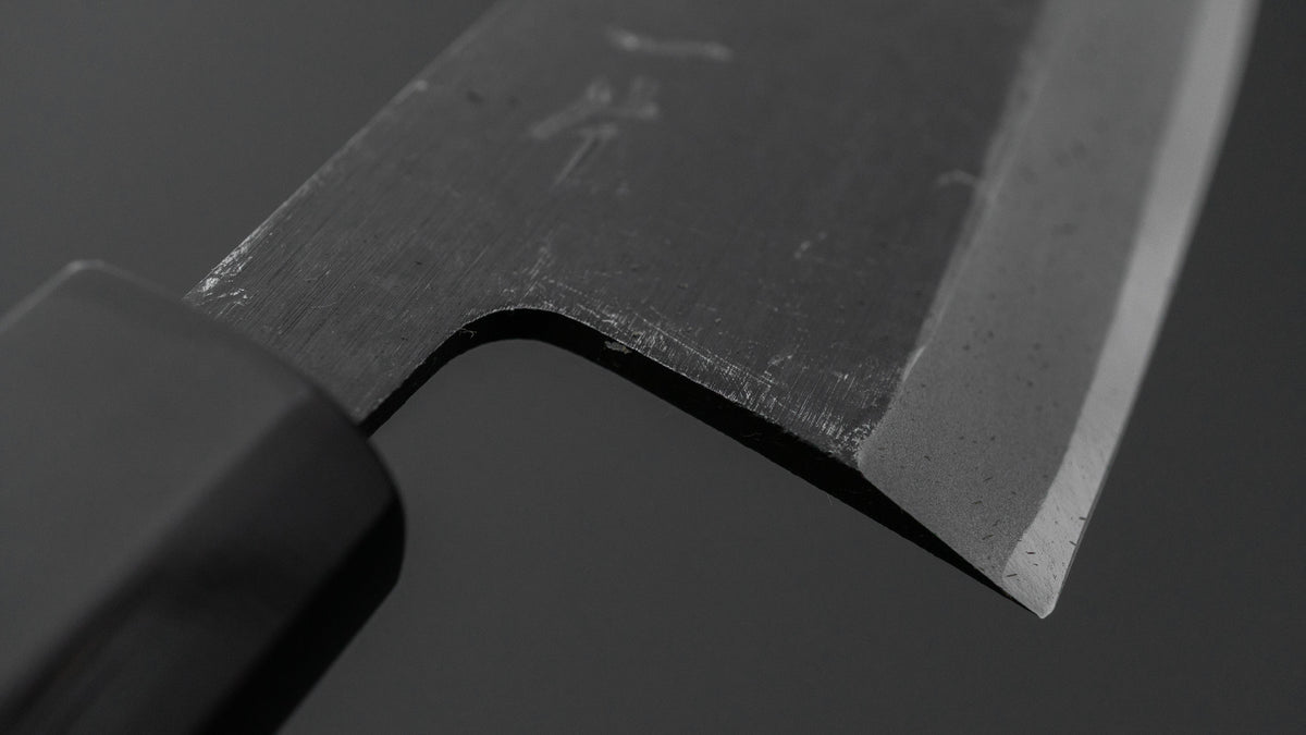 Hitohira White #2 Kurouchi Deba 120mm Ho Wood Handle