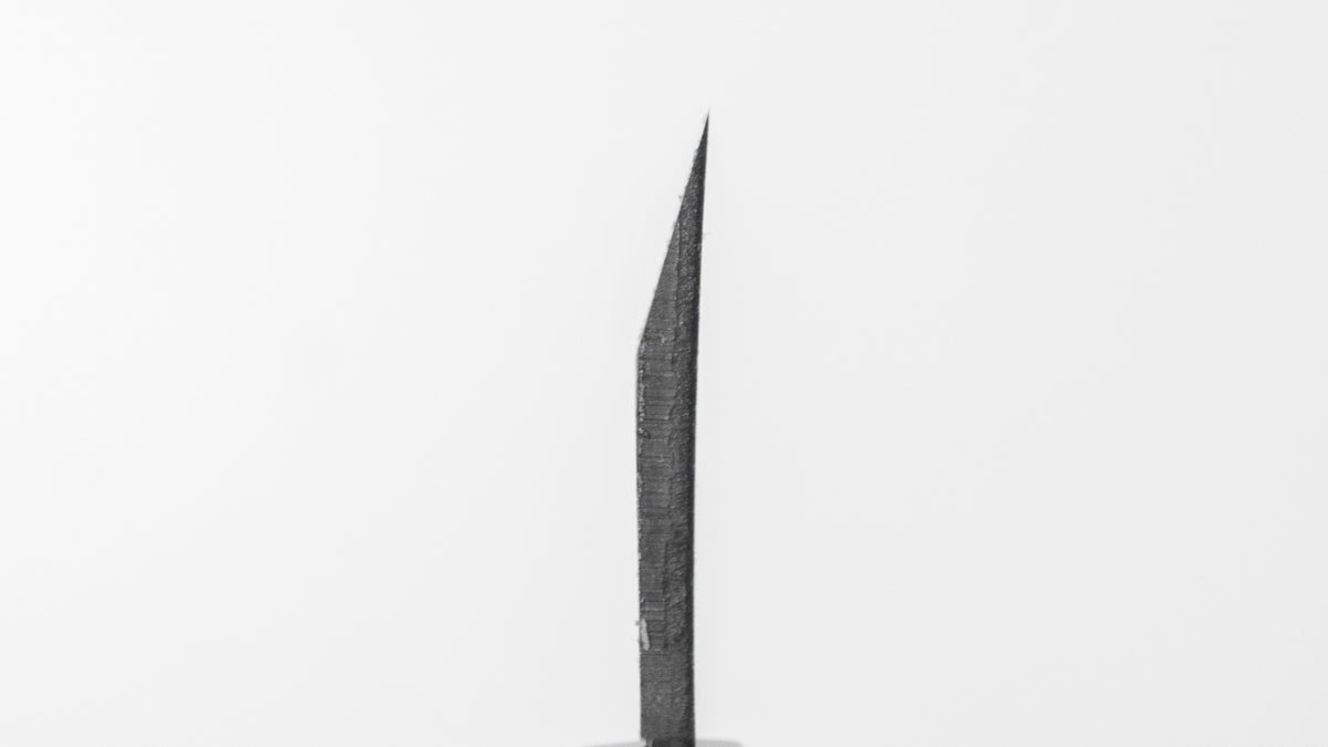 Hitohira White #2 Kurouchi Deba 120mm Ho Wood Handle